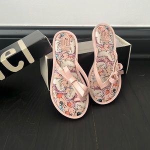 Mini Melissa flip flop light pink